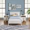 Alaterre Furniture Windsor 3-Piece Set with Panel Twin Bed and 2 Nightstands, White ANWI1131R4 - alternate 1